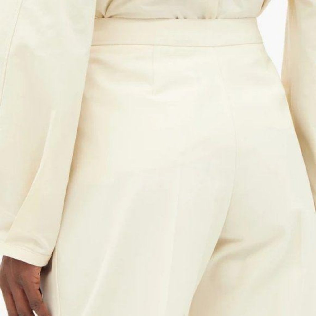 Jil Sander Flat Front Menswear Trousers Straight L